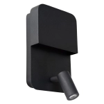 Kinkiet BOXER LED 3000K With USB charging point czarny 79200/08/30 Lucide - zdjęcie dodatkowe 1